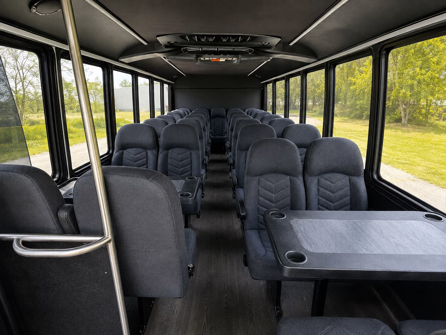 charter buses for large wedding receptions at ontario convention center and nearby venues