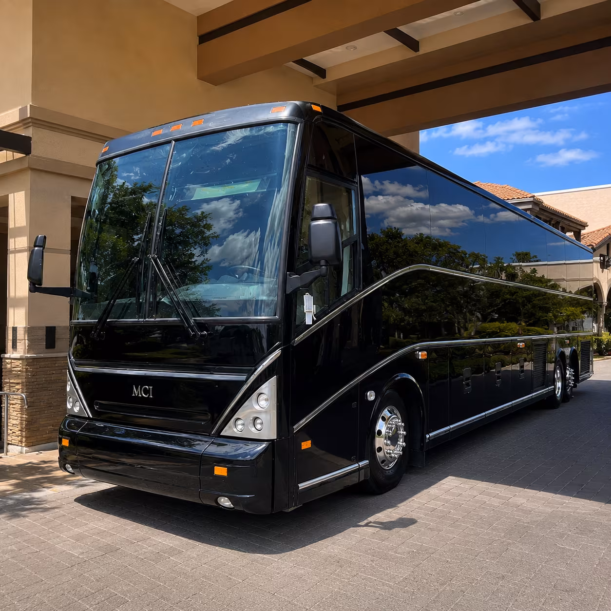charter buses for ontario area military morale welfare recreation events