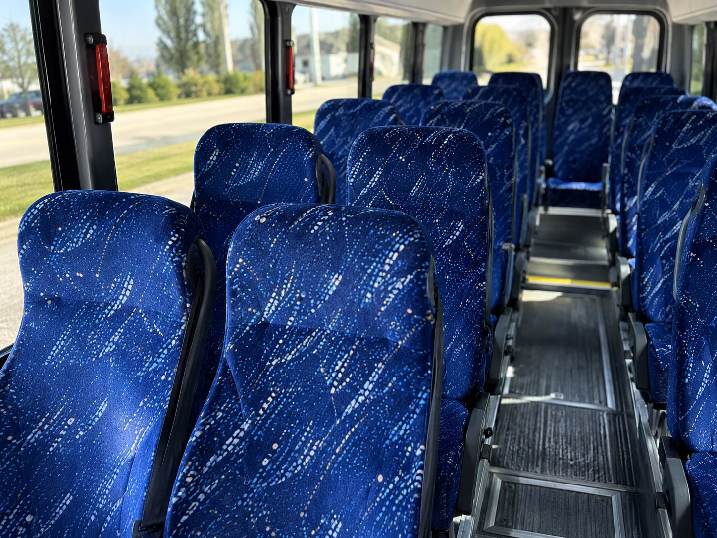 ontario 20 passenger minibus interior
