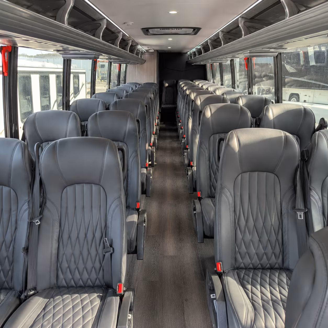 ontario 35 passenger minibus interior