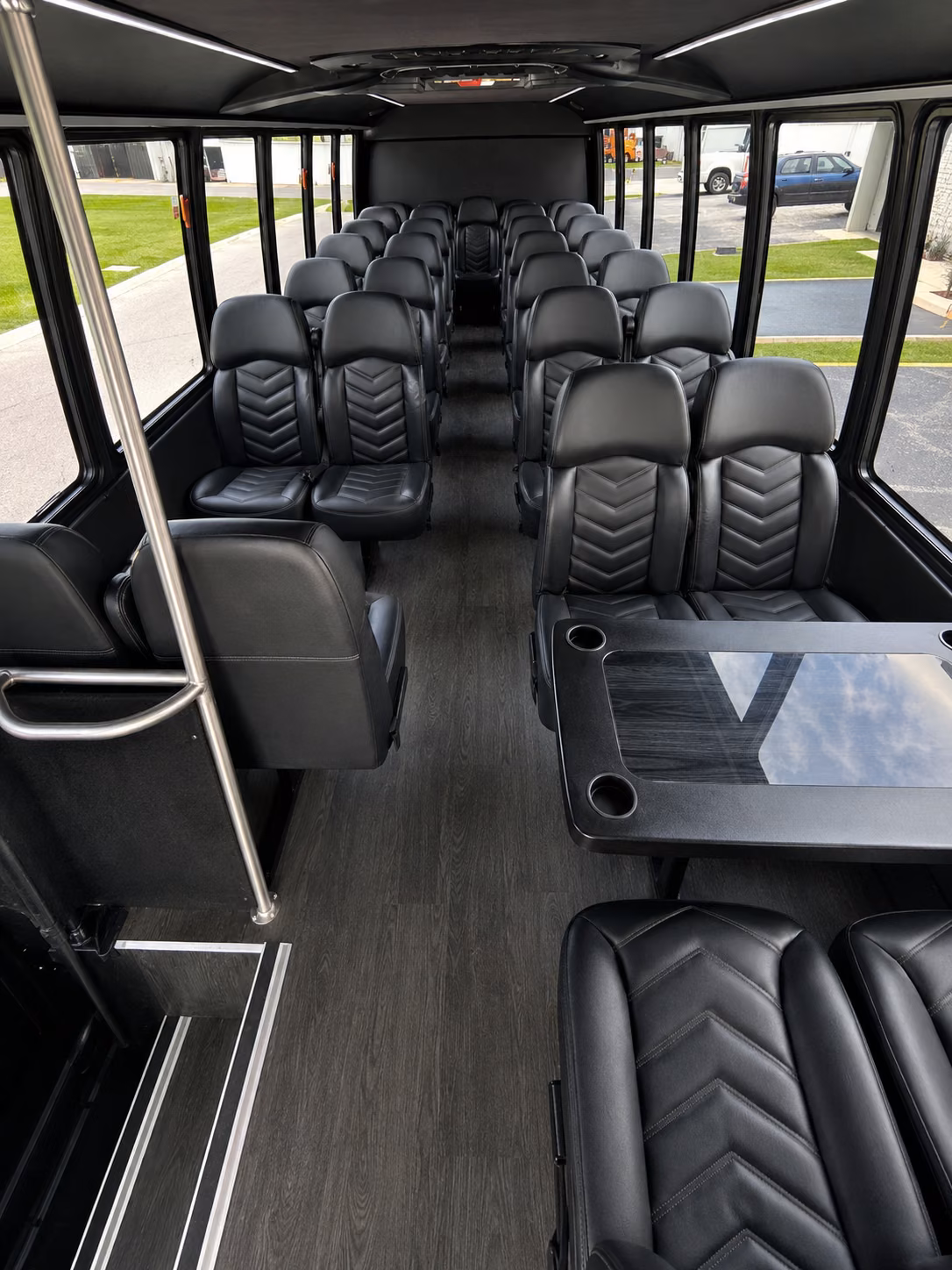 ontario airport transportation onboard seating