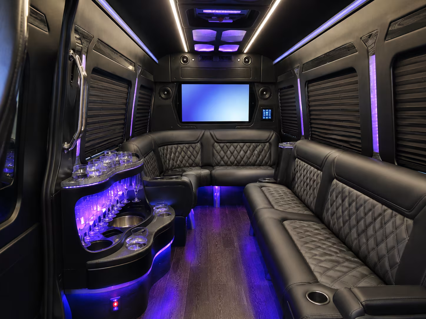 ontario sprinter limousine inside