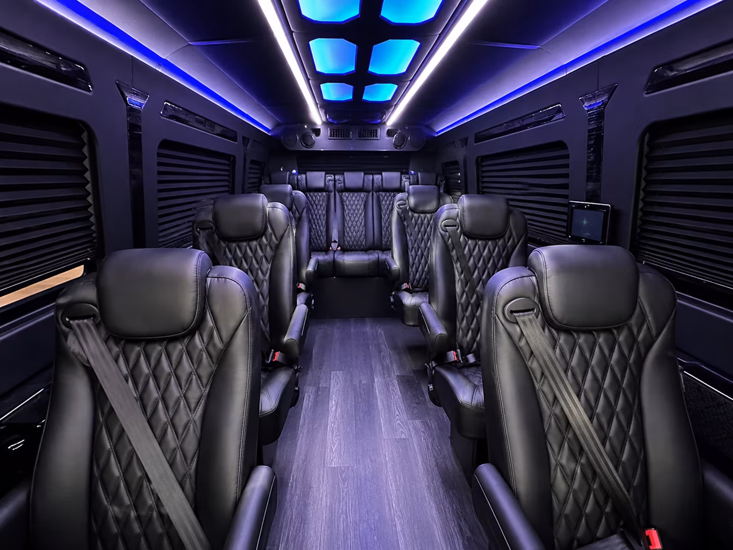 ontario sprinter van with driver inside