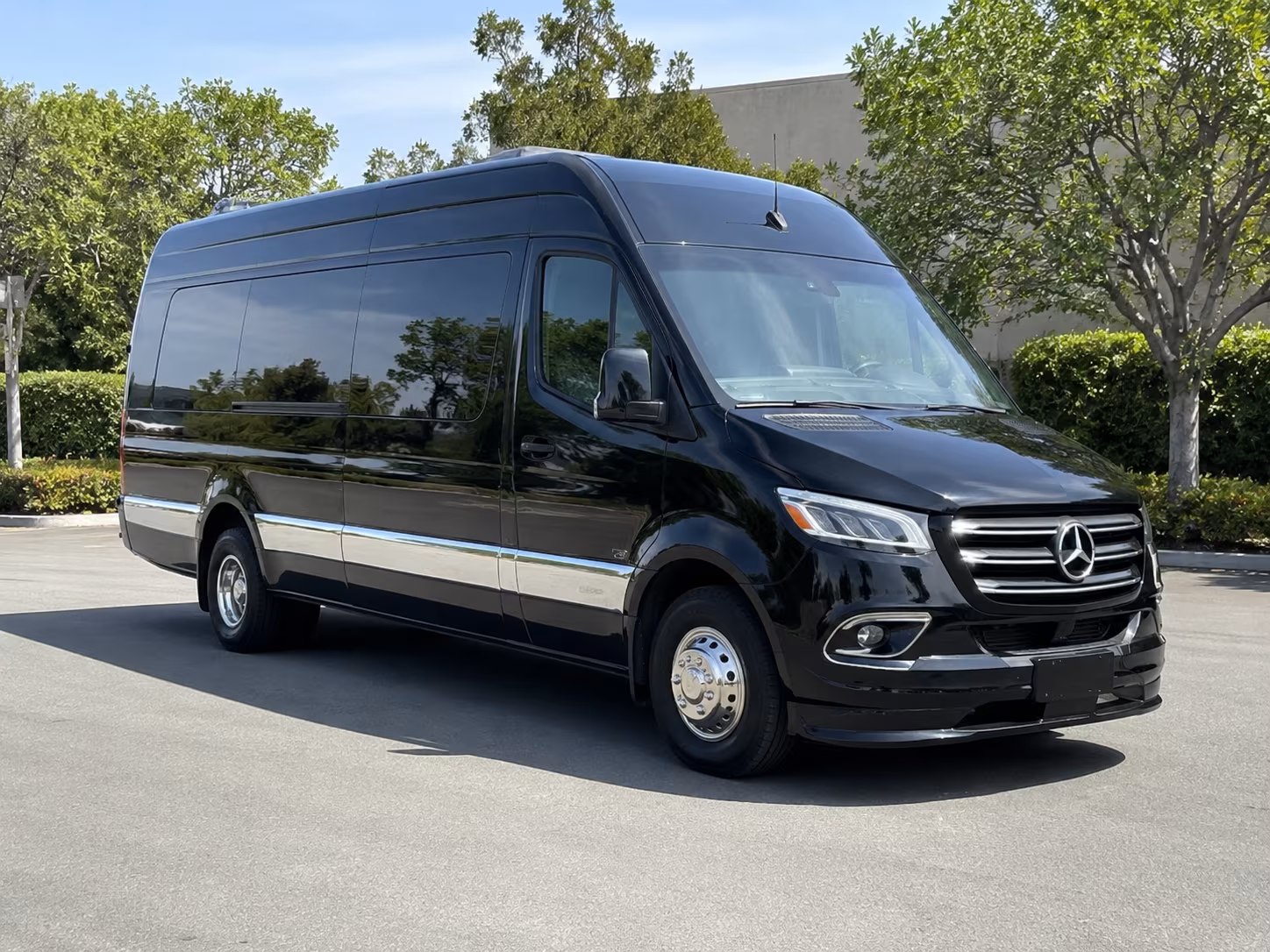ontario sprinter van with driver